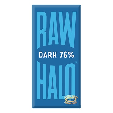 Raw Halo Vegan Pure Dark Raw Chocolate 70g image 1