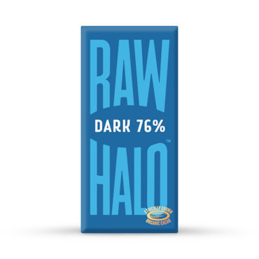 Raw Halo Vegan Pure Dark Raw Chocolate 70g image 1