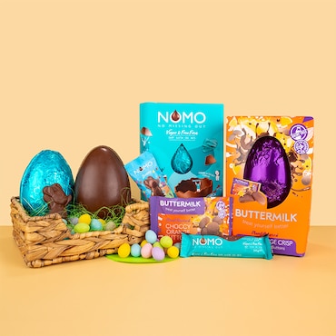 NOMO Vegan Salted Caramel Easter Egg & Bar 148g image 2