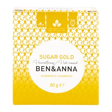 Ben & Anna Sugar Gold - Hair Removal Sugar Paste 60g