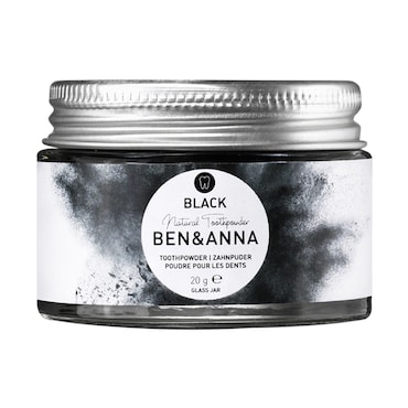 Ben & Anna Toothpowder Black Whitening 15g image 1