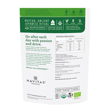 Navitas Matcha Powder 85g image 2