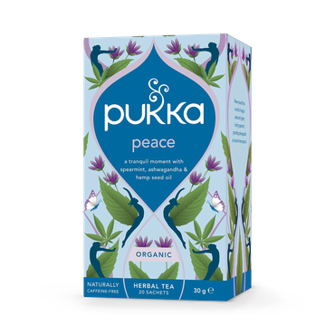 Review of Pukka Organic Peace Tea 20 Tea Bags