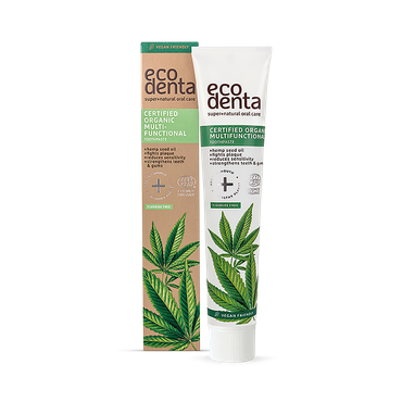 Ecodenta Certified Organic Multifunctional Toothpaste with Hemp Oil 75ml