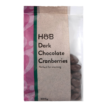 Review of Holland & Barrett Dark Chocolate Cranberries 300g