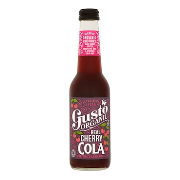 Gusto Organic Real Cherry Cola 275ml image 1