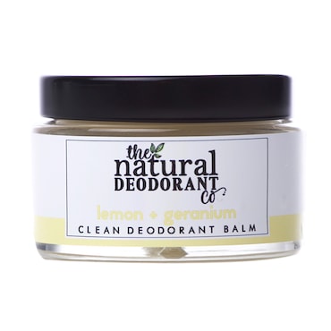 The Natural Deodorant Co Clean Deodorant Balm Lemon & Geranium 55g image 1