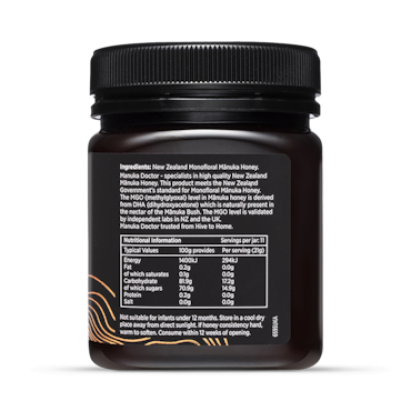 Manuka Doctor Monofloral Manuka Honey MGO 1000 250g image 2