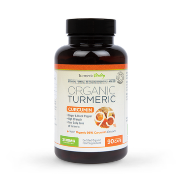 Turmeric Vitality Organic Turmeric Curcumin95 90 Capsules