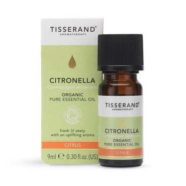 Tisserand Citronella Organic Pure Essential Oil 9ml
