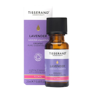 Tisserand Lavender Organic Pure Essential Oil 20ml image 1