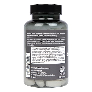 PE Nutrition Essential Amino Acids 90 Tablets image 2