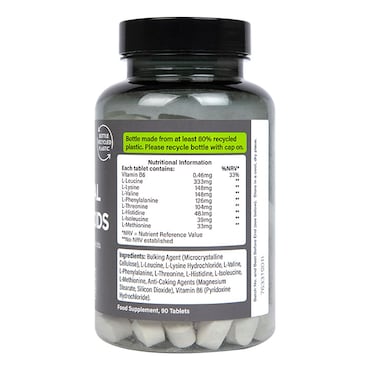 PE Nutrition Essential Amino Acids 90 Tablets image 3