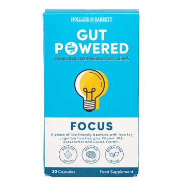 Review of Holland & Barrett Gut Powered Focus 30 Capsules