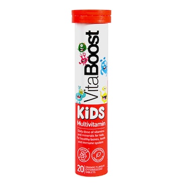 Vitaboost Kids Multivitamin Effervescent 20 Tablets image 1