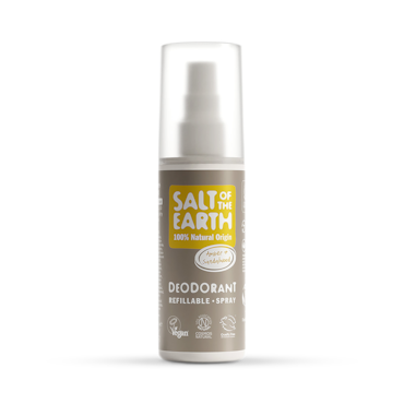 Salt of the Earth - Amber & Sandalwood Natural Deodorant Refillable Spray 100ml image 1