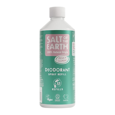 Salt of the Earth - Melon & Cucumber Natural Deodorant Spray Refill 500ml image 1