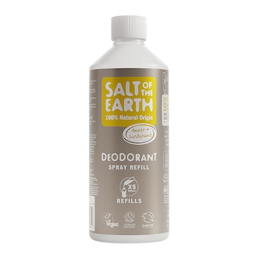 Salt of the Earth - Amber & Sandalwood Natural Deodorant Spray Refill 500ml image 1