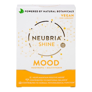 Neubria Shine Mood Multivitamin Vegan 60 Capsules image 1