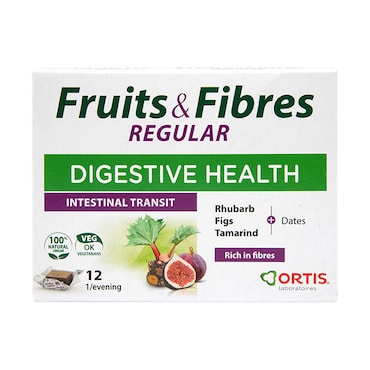 Ortis Fruits & Fibres Chewable Cubes Pack of 12 image 1
