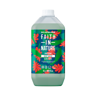 Faith in Nature Aloe Vera Body Wash 5L image 1