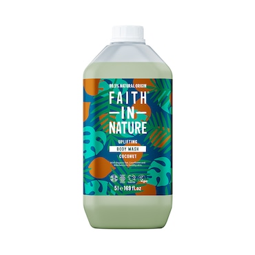 Faith in Nature Coconut Body Wash 5L image 1