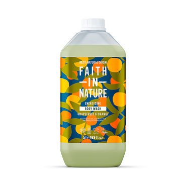 Review of Faith In Nature Body Wash Grapefruit & Orange 5L