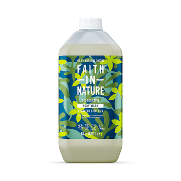 Review of Faith In Nature Body Wash Seaweed & Citrus 5L