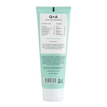 Q+A Peppermint Daily Face Wash - 125 ml image 2