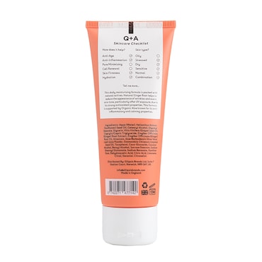 Q+A Ginger Root Daily Moisturiser 75ml image 2