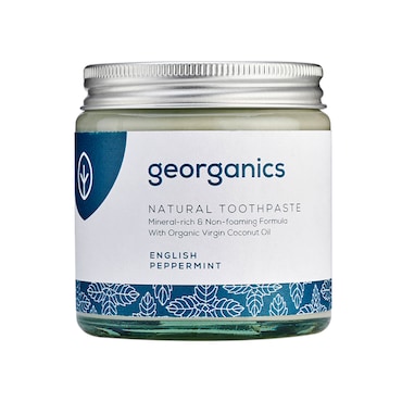 Georganics Mineral-rich Toothpaste - English Peppermint 60ml image 2