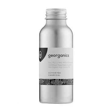 Georganics Oil Pulling Mouthwash - Activated Charcoal image 2