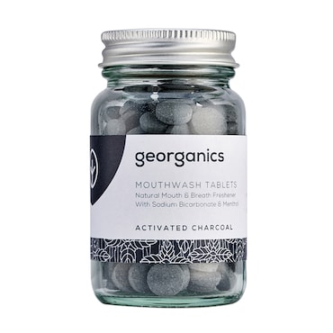 Georganics Mouthwash Tablets - Activated Charcoal 180 tablets image 2