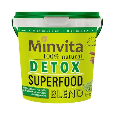 Minvita Detox Superfood Blend 250g image 1