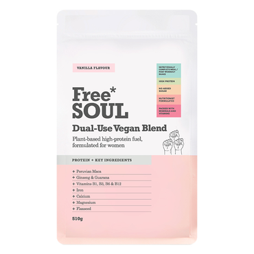 Review of Free Soul Dual Use Blend Vegan Vanilla 510g