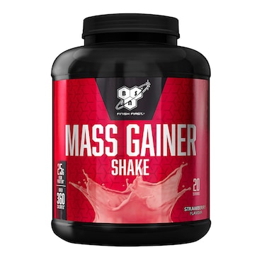 Bsn Mass Gainer Shake Strawberry Strawberry Holland Barrett The Uk S Leading Health Retailer