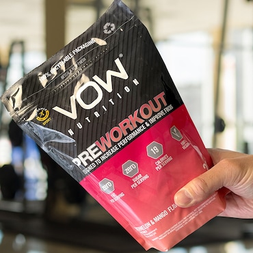 Vow Nutrition Pre Workout Watermelon & Mango 500g image 3