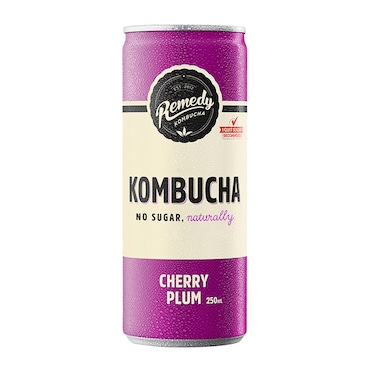Remedy Kombucha Cherry Plum 250ml image 1