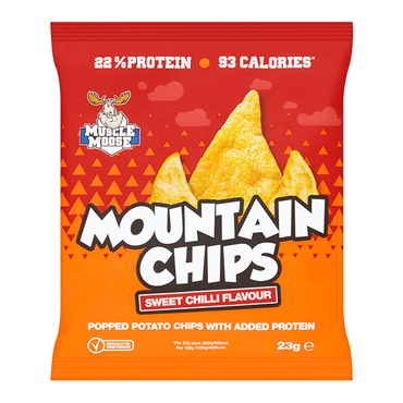 Review of Moose Muscle Protein Crisps Chilli 23g