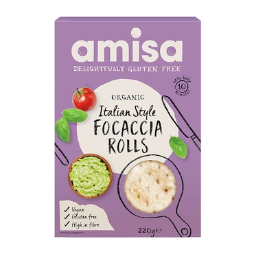 Amisa Focaccia Rolls 220g image 1