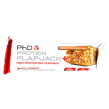PhD Flapjack+ Peanut Butter 75g Bar