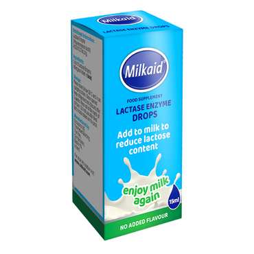 Review of Milkaid Lactase Enzyme Drops 15ml