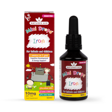 Natures Aid Mini Drops Iron for Infants and Children 50ml