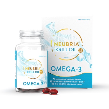 Neubria Krill Oil Omega - 3 60 Capsules image 2