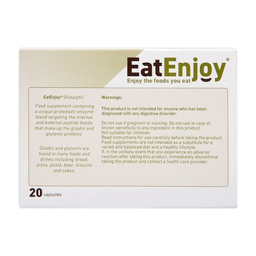 EatEnjoy Glutalytic 20 Capsules image 2