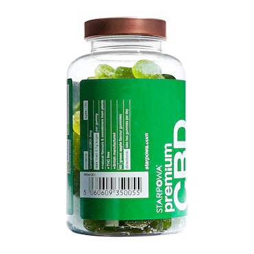 Starpowa CBD 5mg Apple Flavoured 60 Gummies image 3