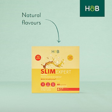 Holland & Barrett SlimExpert Golden Syrup Flavour Porridge 10 Sachets image 2