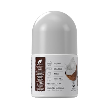 Dr Organic Virgin Coconut Oil Deodorant 50ml image 2