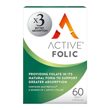 Active Folic 60 Capsules image 1