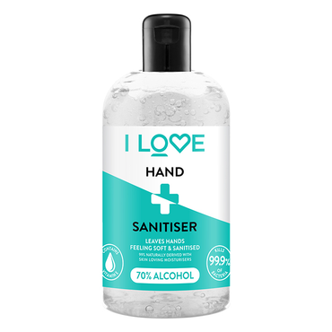 I Love Hand Sanitiser 500ml